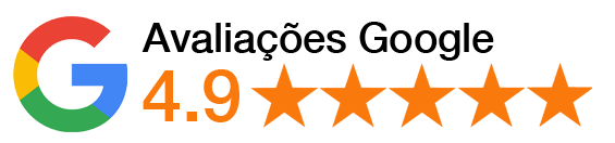 Avaliação Google com 4.9 estrelas